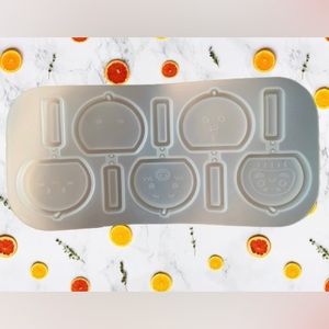 Rectangle Silicone Quicksand Character Mold